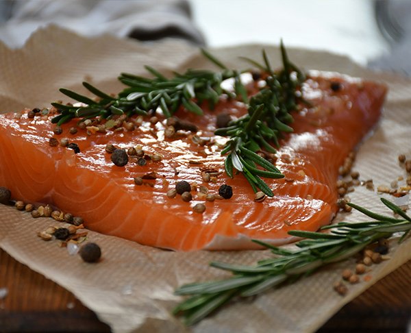 Salmón al Horno en Papel Pergamino